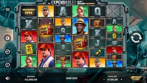 The Expendables New Mission Megaways Slot - Play Online